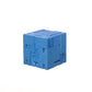 Areaware Cubebot Micro Figure - Blue Wooden Toy, Model DWC4B