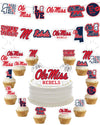 Ole Miss Rebels Party Supplies (42 Pieces) For University Of Mississippi Graduation, Tailgating And Birthday Party Decorations W