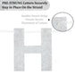 Litaus, Silver Glitter Happy Birthday Banner - Pre-Strung, 9 Ft, No Diy | Birthday Decorations | Happy Birthday Sign For Birthda