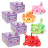 Aphmau Mini Mystery 6 Plush - Under The Sea Series 5-4 Pack; Youtube Gaming Channel, Blind Box, 4 Of 8 Unique Possible Under The