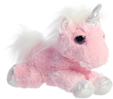 Aurora® Enchanting Dreamy Eyes™ Heavenly Pink Unicorn™ Stuffed Animal - Captivating Gaze - Aesthetic Appeal - Pink 10 Inches