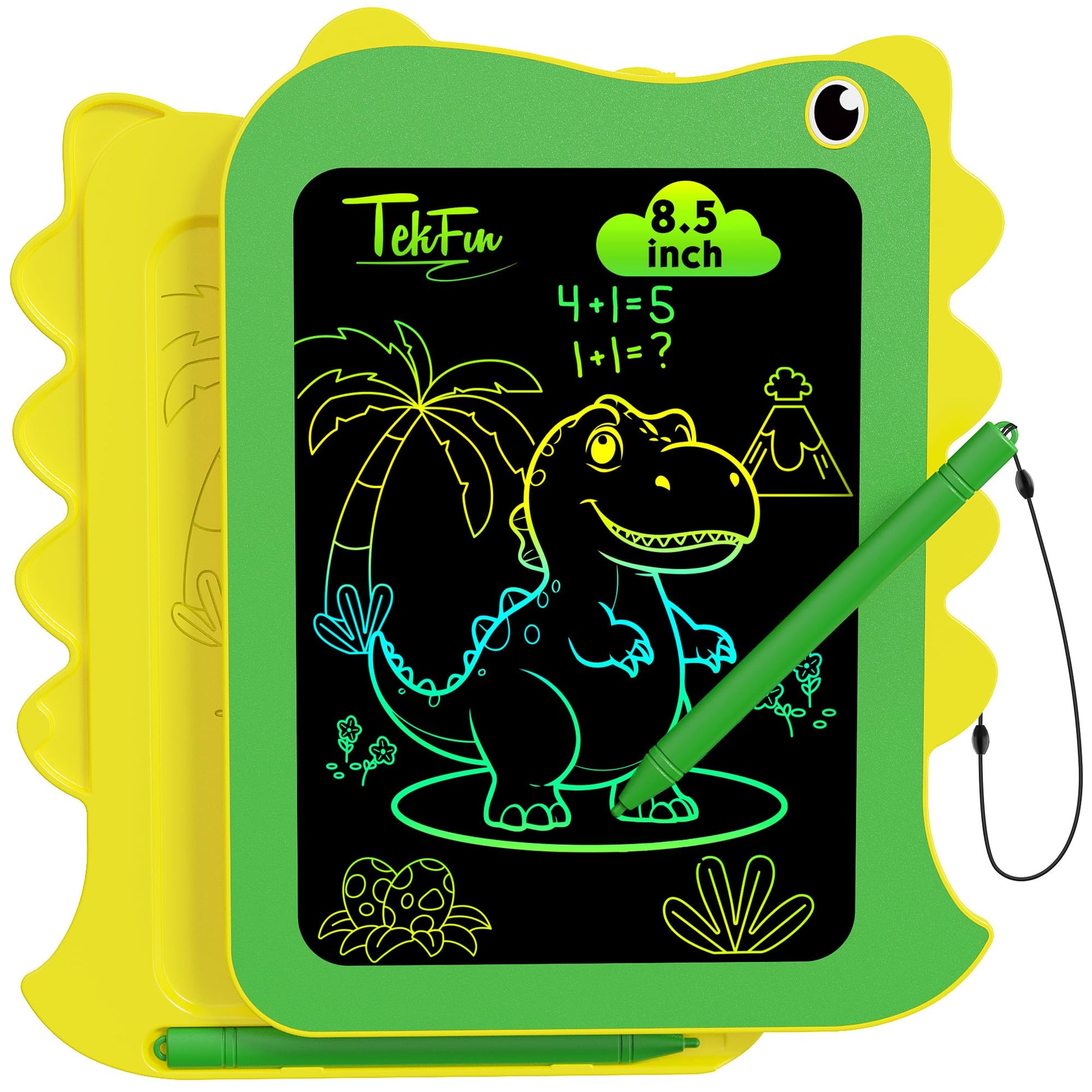 TEKFUN Toddler Boy Toys, LCD Writing Tablet for Kids, Doodle Board Tablet Toy, Travel Essentials Toys for 3 4 5 6 Year Old Boys 