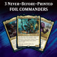 Magic: The Gathering Commander 2019 Faceless Menace Deck | 100-Card Ready-To-Play Deck | 3 Foil Commanders