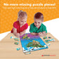 Dowling Magnets Animal Magnetism Magnetic Wildlife Map Puzzle Bundle, Set Of 3 Puzzles: North America & South America, Eurasia & Africa, Asia & Australia (Per Puzzle: 11.50 Inches W X 18 Inches H)