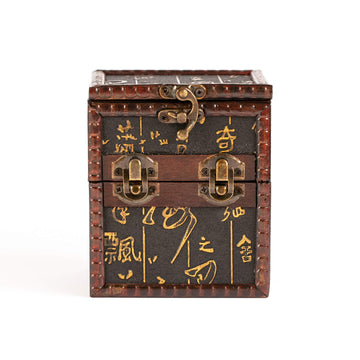 Kakapopotcg Elven Vault (Ancient Runes) Wood Deck And Counter Box Protector Sleeve Storage Trading Cards Tcg Mtg Magic Fab Ygo Edh Commander Box Fab Tcg Ptcg Dice Box