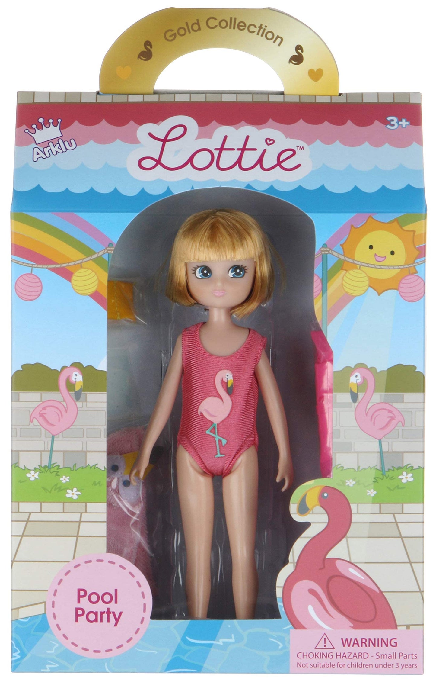 Lottie Pool Party Doll | Bath | Fun Bathtub Toys | Mermaid | Swim Swimsuit | Gifts For 3 4 5 6 7 8 9