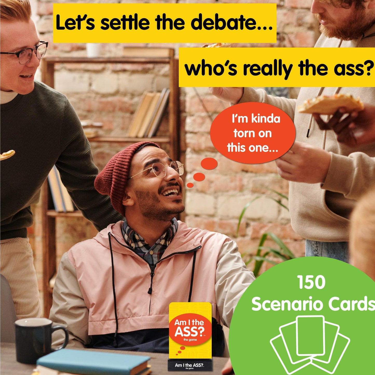 Am I The A**?  mature-themed Party Game That Call's Out A** Behavior and Sparks Conversations  Great for Christmas Parties and Gifts  Game Nights  250 Cards Based on Real Scenarios  See How 500 People Voted