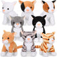 8 Pieces Plush Pets 5 Inch Stuffed Animals Bulk Assorted Cute Toys Small Plush Animals For Halloween Kid Classroom School Pet Party Favors Supplies Decoration (Cat)