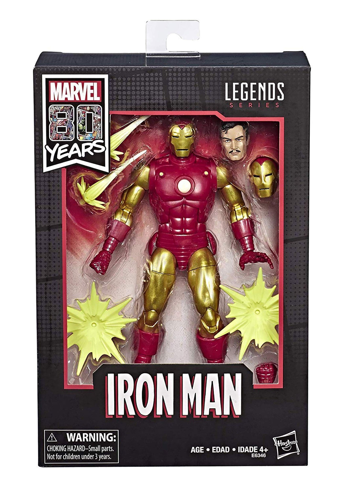 Marvel Comics 80th Anniversary Legends Series 6-Scale Vintage Comic-Inspired Iron Man
