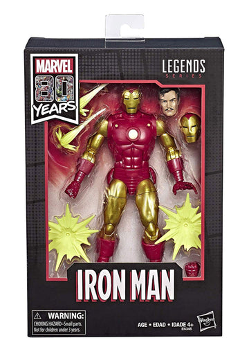 Marvel Comics 80th Anniversary Legends Series 6-Scale Vintage Comic-Inspired Iron Man