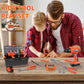 Elitoky Kids Tool Set - 35 PCS Toddler Tool Set with Tool Box & Electronic Toy Drill, Pretend Play Kids Construction Toy, Toddle