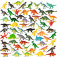 Oumuamua Dinosaur Toys, Plastic Mini Dinosaur Figures Toys Set, Dinosaur Birthday Party Favors, Dinosaur Cupcake Toppers For Kid
