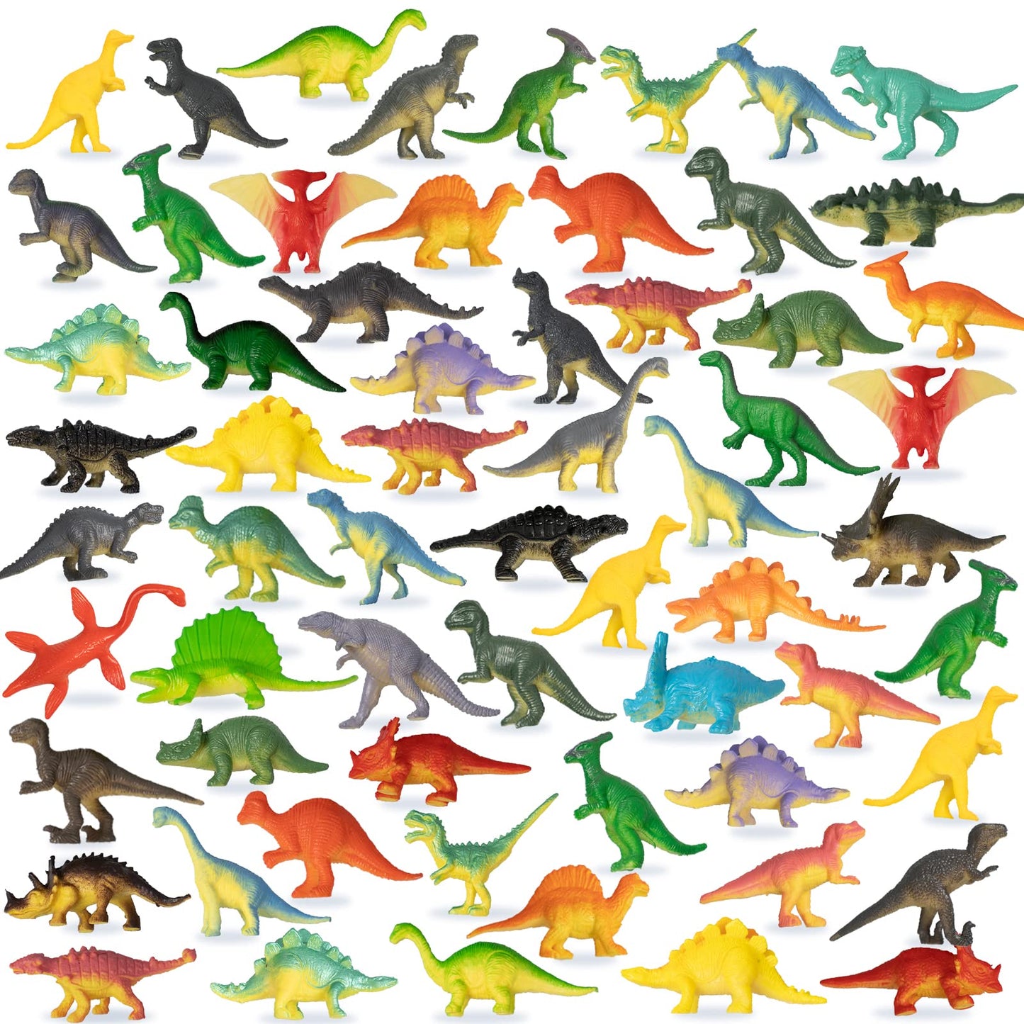 Oumuamua Dinosaur Toys, Plastic Mini Dinosaur Figures Toys Set, Dinosaur Birthday Party Favors, Dinosaur Cupcake Toppers For Kid
