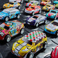 FBDCYIA 48Pcs Random Pull Back Toy Cars for Boys Girls Toddlers 3,4,5,6 Years Old, Mini Die-Cast Race Cars Vehicles Bulk, Party