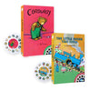 Moonlite Storytime Storybook Reels, 2 Story Set, The Little Engine That Could, Corduroy, Digital Stories For Projector, Toddler Early Learning Gifts For Kids Ages 12 Months And Up