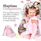 Plushible Easter Bunny Stuffed Animal, 18'' (Pink) - Plush, Soft Embroidered Stuffed Bunny Toy For Kids, Newborns, Boys & Girls,