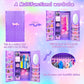 75 Pack Doll Clothes and Accessories with Doll Closet for 11.5 Inch Doll Fashion Design Kit Girl Doll Dress Up Including Wedding