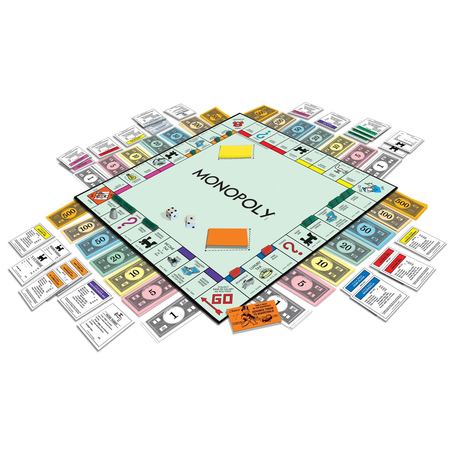 KToyoung Monopoly 1980's Edition Board Game - Classic Tokens, Multicolor, 1 Pack, Model 1126, For 2 to 8 Players, Ages 8+