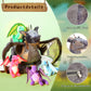 Hydren 5 Pcs Dragon Plush Toys Set 16 Inch Giant Dragon Plush Stuffed Animal With 4 Pcs Babies Dragons In Mommy Dragon'S Belly F