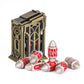 UDIXI Metal Dice Set D&D 7-Die RPG Polyhedral Bullet Dice Set Cyberpunk Style with Magazine Container for Role Playing Game or O