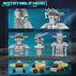 NUTAIN Mega Maid Spaceballs Eagle 5 Building Kit - 1068PCS Creative Toy for Adults & Kids, Compatible with Lego, Great Gift Idea