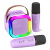 Aplsinvivi Karaoke Machine For Kids Adults, Portable Kid Karaoke Speaker With Wireless Microphone, Gifts For Girls Ages 4, 5, 6,