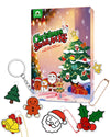 NewFamily Christmas Shrink Art Kit for Kids - 49 Pcs Pre-Cut Shrinky Dinks for Christmas Crafts - DIY Bracelets, Necklaces, Keyc