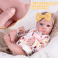 Aori Lifelike Reborn Baby Dolls - 20-inch Realistic Newborn Girls Doll That Look Real  Nice Gift Set for Kids  Parents-to-be  Grandparents