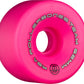 Rollerbones Team Logo Recreational Roller Skate Wheels (Set Of 8), Pink, 62Mm