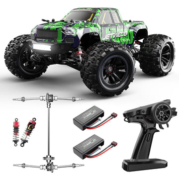 Jetwood 1/16 Fast Remote Control Car For Adults, Electric 4Wd Rtr Rc Cars, High Speed Rc Truck Gifts For Boys, Max 38 Kph Offroa