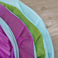 Limitlessfunn Crawling Kids Play Tunnel [ Pop Up Portable Rainbow Tunnel ] For Children, Toddlers, Boys & Girls, Pet, Dogs & Cats, Indoor & Outdoor Toys (Purple, Blue, Green With Mesh)