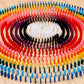 1200 Piece Dominoes Set for Kids  Colorful Dominos Tiles for Building  Stacking  Racing  Tumbling  Wood Domino with Box  Educational Toy
