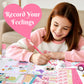 Axirata 2-Pack DIY Journal Kit for Girls, Journal Set for Tween & Teen Girl 6-8-14 Year Old, Scrapbook & Diary Supplies Toy Set,
