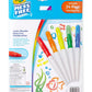 Crayola Color Wonder Paintbrush Pens & Paper Set - 6 Piece Mess Free Coloring for Toddlers, Arts & Crafts Gift in Orange, Green, Red