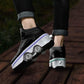 Wedsf Double-Row Deform Wheel Walking Shoes, US9, Black with Light, Ethylene Vinyl Acetate, 2 in 1 Removable Pulley Skates