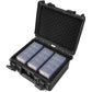 Sibonic Waterproof Graded Card Case Compatible With 102 Card Slabs, Bgs Psa Sgc Fgs Graded Sports Trading Cards, Graded Slab Card Storage Box…