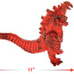 Twcare Set Of 2 Godzilla Legendary Fire Shin Figure Flaming King Of The Monsters Toys, Movable Joints Burning Action Movie Serie