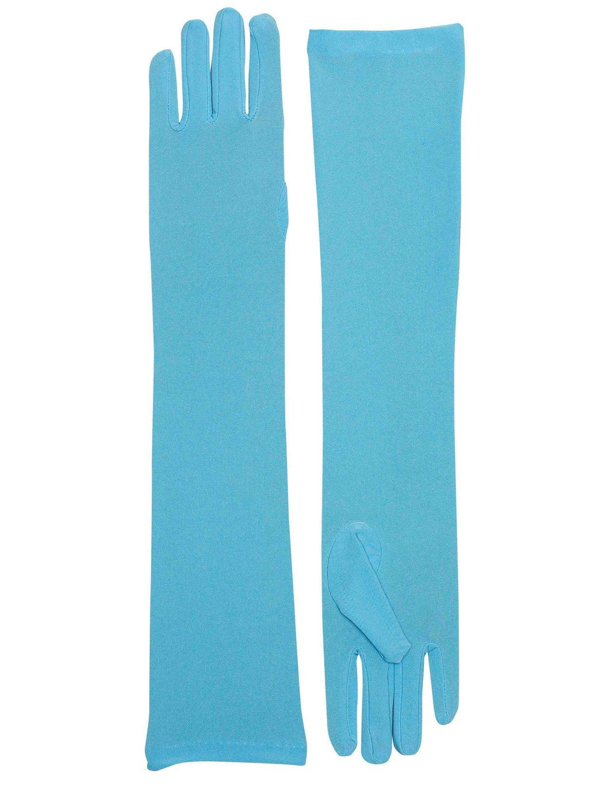 Forum Novelties Long Nylon Gloves (Lightblue) mature-themed Accessory