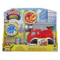 Play-Doh Wheels Fire Engine Playset with 2 Non-Toxic Modeling Compound Cans Including Water and Fire Colors, Firetruck Toy for K