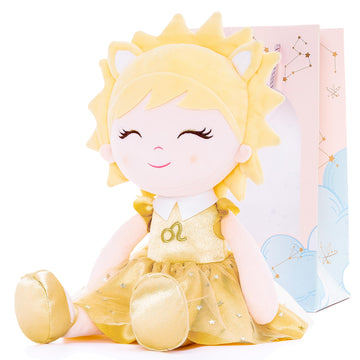 Arteeksdoll Baby Girl Gifts Plush Dolls Constellations Zodiac Doll Birthday Gift 17 Inches Leao