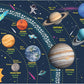 El Figo Kids Jigsaw Puzzle Of Solar System 104 Pieces | Puzzle Games For 4+ | Stem Educational Jigsaw Puzzle | Space Puzzle | Pl