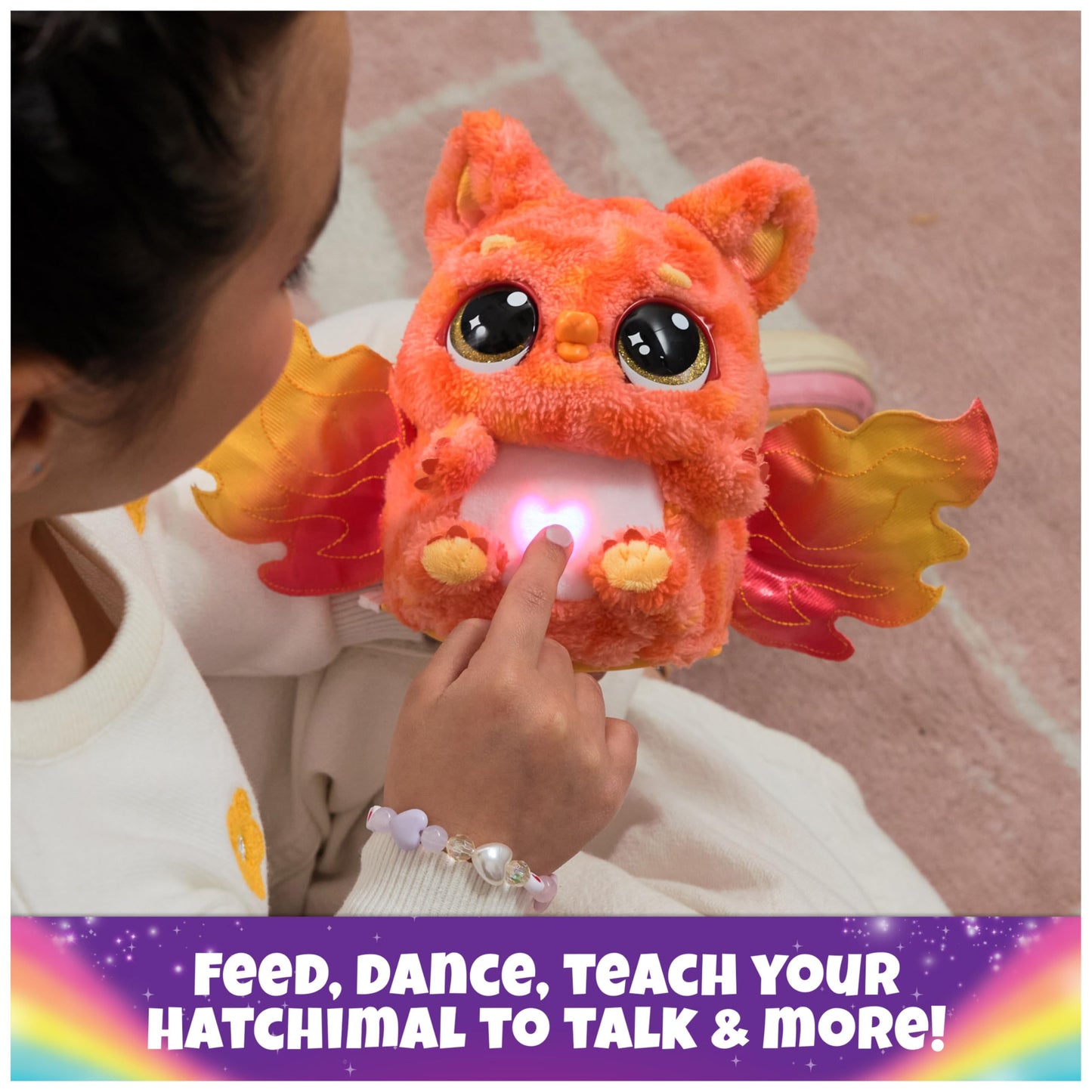 Hatchimals Alive, Mystery Hatch Tigrette, Surprise Interactive Toy & Egg With Mist, Lights & Sounds (Styles May Vary), Kids Toys