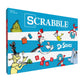 Scrabble Dr. Seuss Board Game | Official Scrabble Game With A Rhyming Twist | Custom Dr. Seuss Cards And Themed Scrabble Board | Bonus Points | Play Traditional Rules Plus New Features