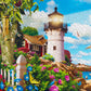 Springbok'S Coastal Illumination 500 Piece Jigsaw Puzzle For Adults Features An Idealic Costal Retreat - Made In The Usa