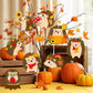 EZdhuawuse Fall Craft for Kids Kindergarten DIY Hedgehog Craft Kits 123Pcs Autumn Thanksgiving Art Craft Make Your Own Hedgehog