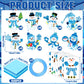 DoubleFill 48 Sets Winter Snowman Suncatchers Crafts Kit Snowman Craft DIY Tissue Paper Suncatchers Craft Kit DIY Ornaments for