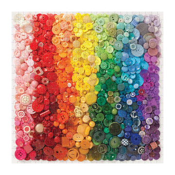 Rainbow Buttons 500 Piece Puzzle, Multicolor, (Model: 0735360146)