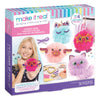 Make It Real DIY Cuddle Mob Kit - Create 4 Adorable Pom Pom Characters with 36 Pieces - All-in-One Arts & Crafts Set for Tweens 