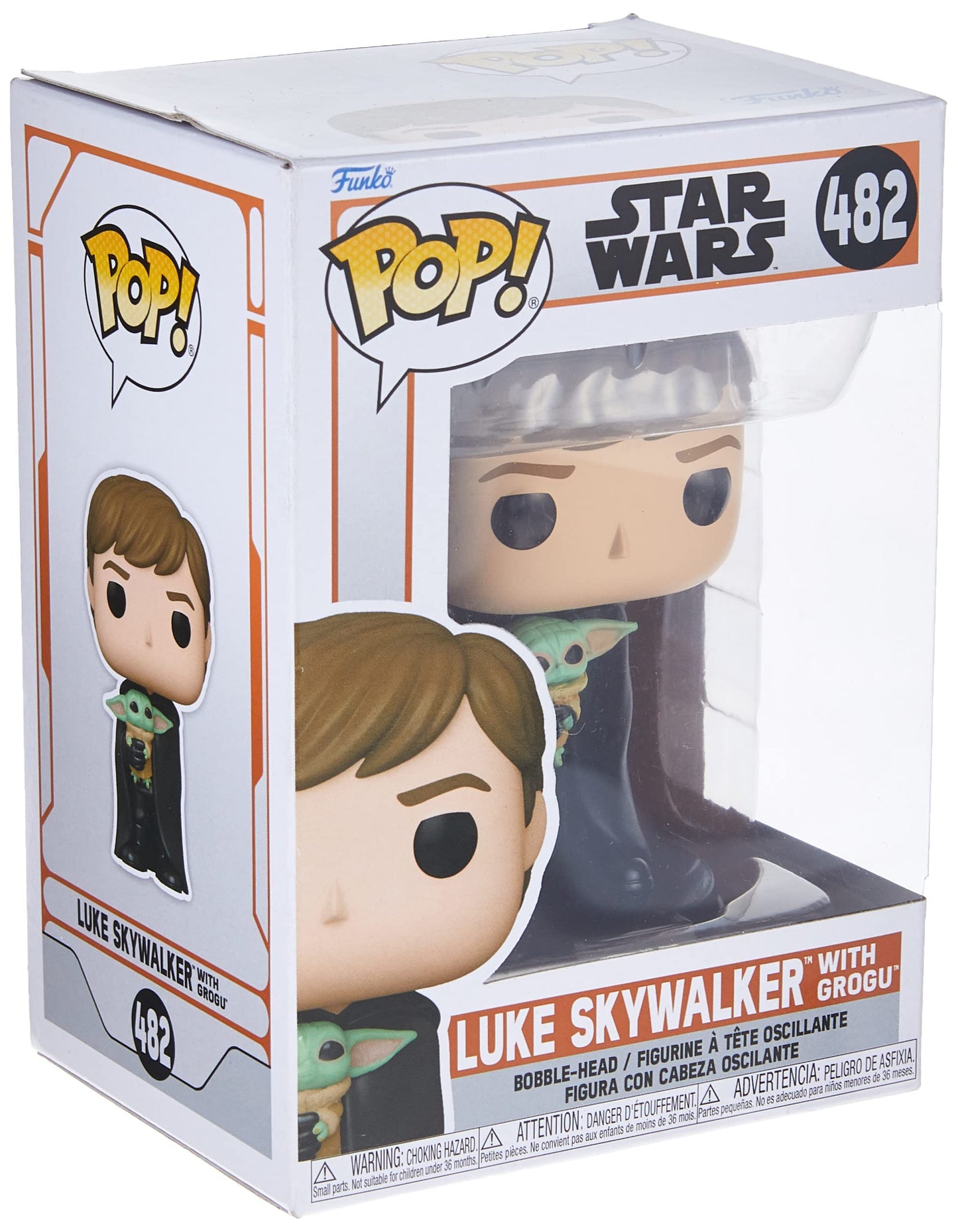Funko Pop! Star Wars: The Mandalorian - Luke Skywalker With Grogu