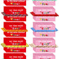 100 Pieces Valentine Knot Bracelets with Card Neon Rope Woven Friendship Bracelets for Kids Adjustable Rope Bracelets Bulk for G